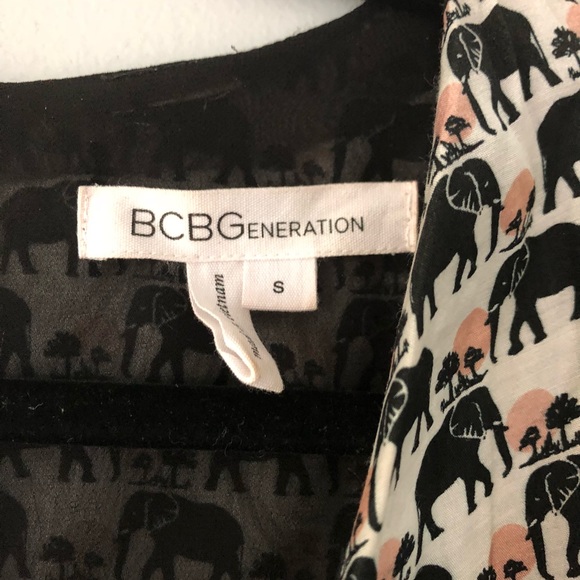 BCBGenerations Romper- elephant design - Picture 3 of 4